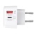 Hálózati töltő, 1xUSB-A, 1xUSB-C, PD, 45W, GaN, USB-C kábel, SKROSS