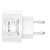 Hálózati töltő, 1xUSB-A, 1xUSB-C, PD, 45W, GaN, USB-C kábel, SKROSS