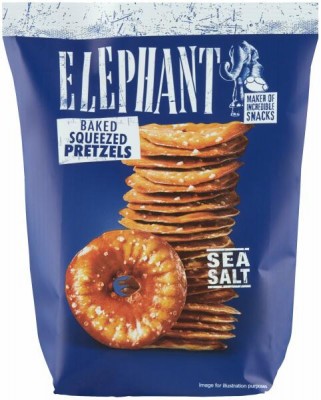 ELEPHANT chips- tallér 80g sós
